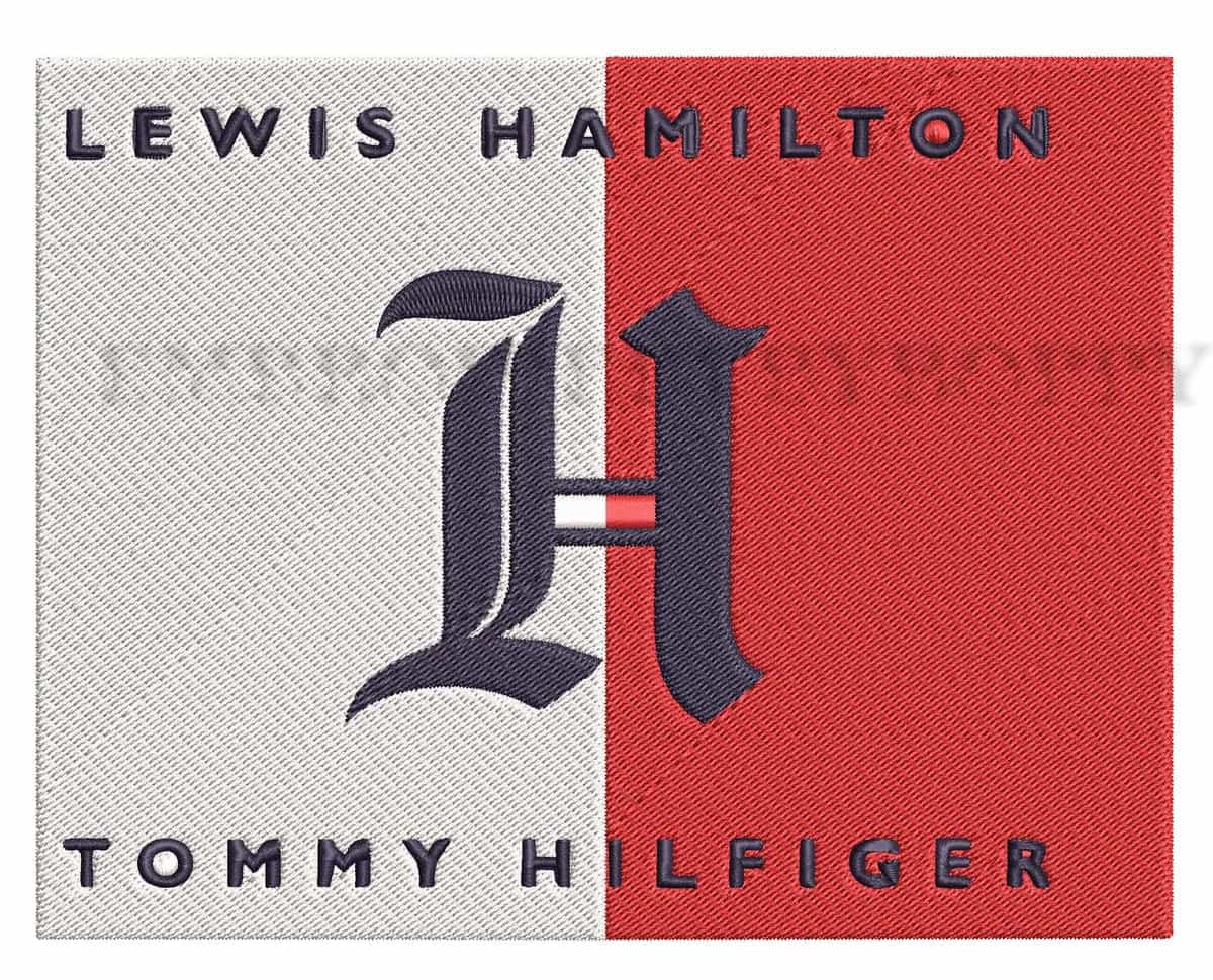 Tommy Hilfiger Lewis - 2 sizes - Embroidery Design FineryEmbroidery