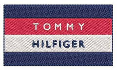Tommy Hilfiger Logo Drap- 2 sizes- Embroidery Design - FineryEmbroidery