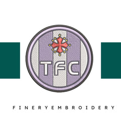 Toulouse Football Team: Embroidery Design - FineryEmbroidery