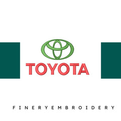 Toyota 2 - Embroidery Design - FineryEmbroidery