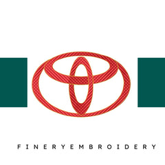 Toyota 3 - Embroidery Design - FineryEmbroidery
