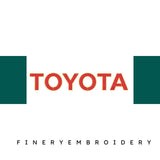 Toyota 4 - Embroidery Design - FineryEmbroidery