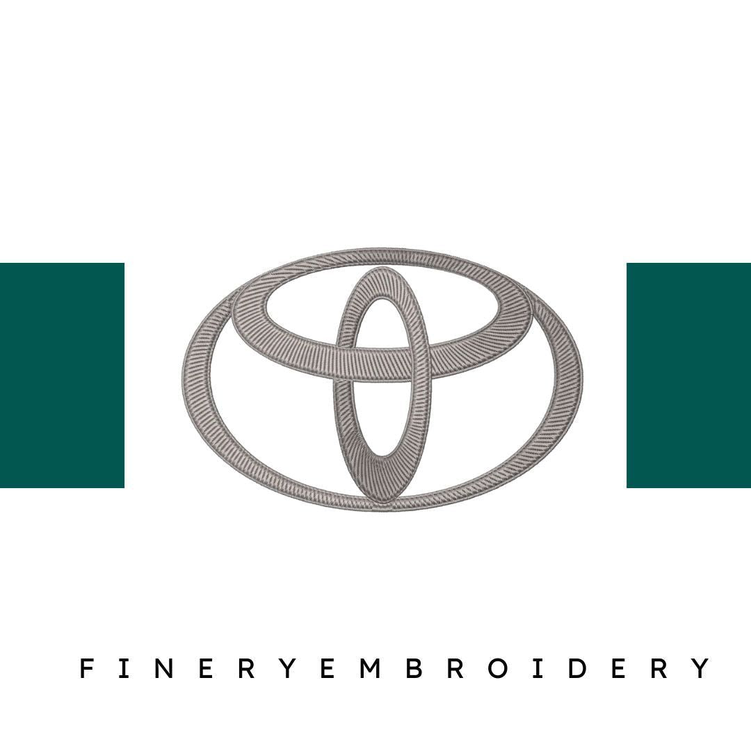 Toyota 6 - Embroidery Design - FineryEmbroidery