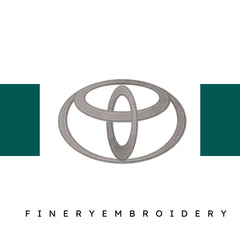 Toyota 6 - Embroidery Design - FineryEmbroidery