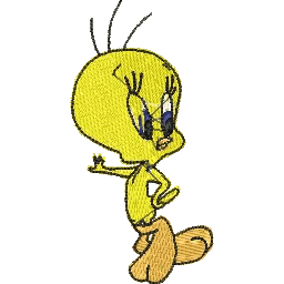 Tweety and sylvester- Pack of 13 Designs - Embroidery Design - FineryEmbroidery