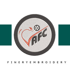 Valenciennes Football Team: Embroidery Design - FineryEmbroidery