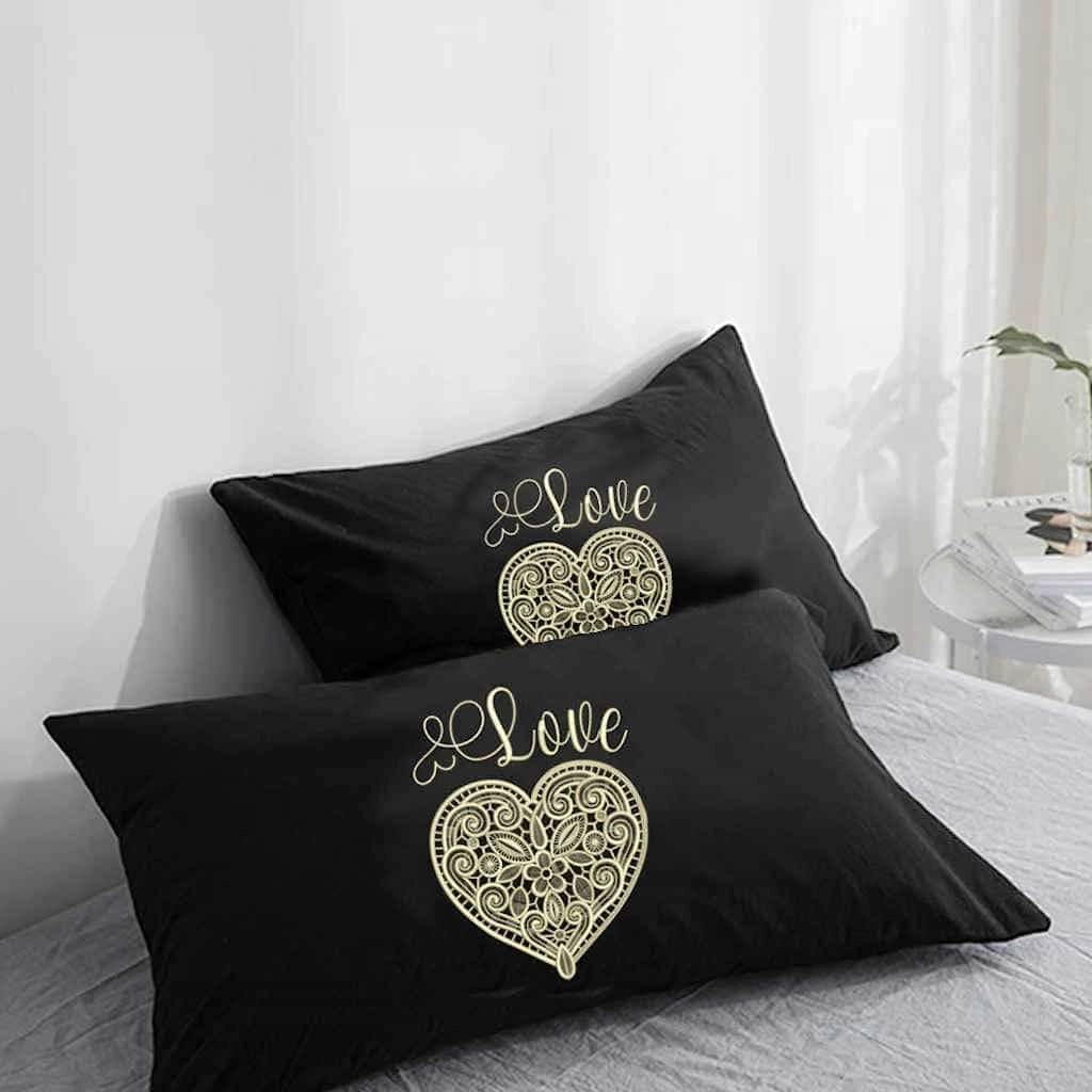Valentine's day Heart : Embroidery Design Free Standing Lace - FineryEmbroidery