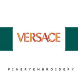 Versace  logo - Embroidery Design - FineryEmbroidery