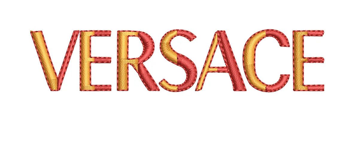 Versace  logo - Embroidery Design - FineryEmbroidery