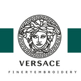 Versace medusa logo - Embroidery Design - FineryEmbroidery