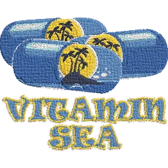 Vitamin-Sea-Ocean - Embroidery Design - FineryEmbroidery