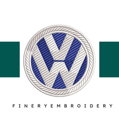 Volkswagen 11 - Embroidery Design - FineryEmbroidery