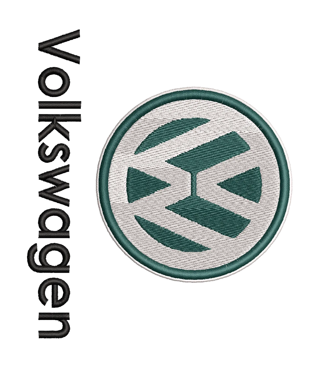 Volkswagen 2 - Embroidery Design - FineryEmbroidery