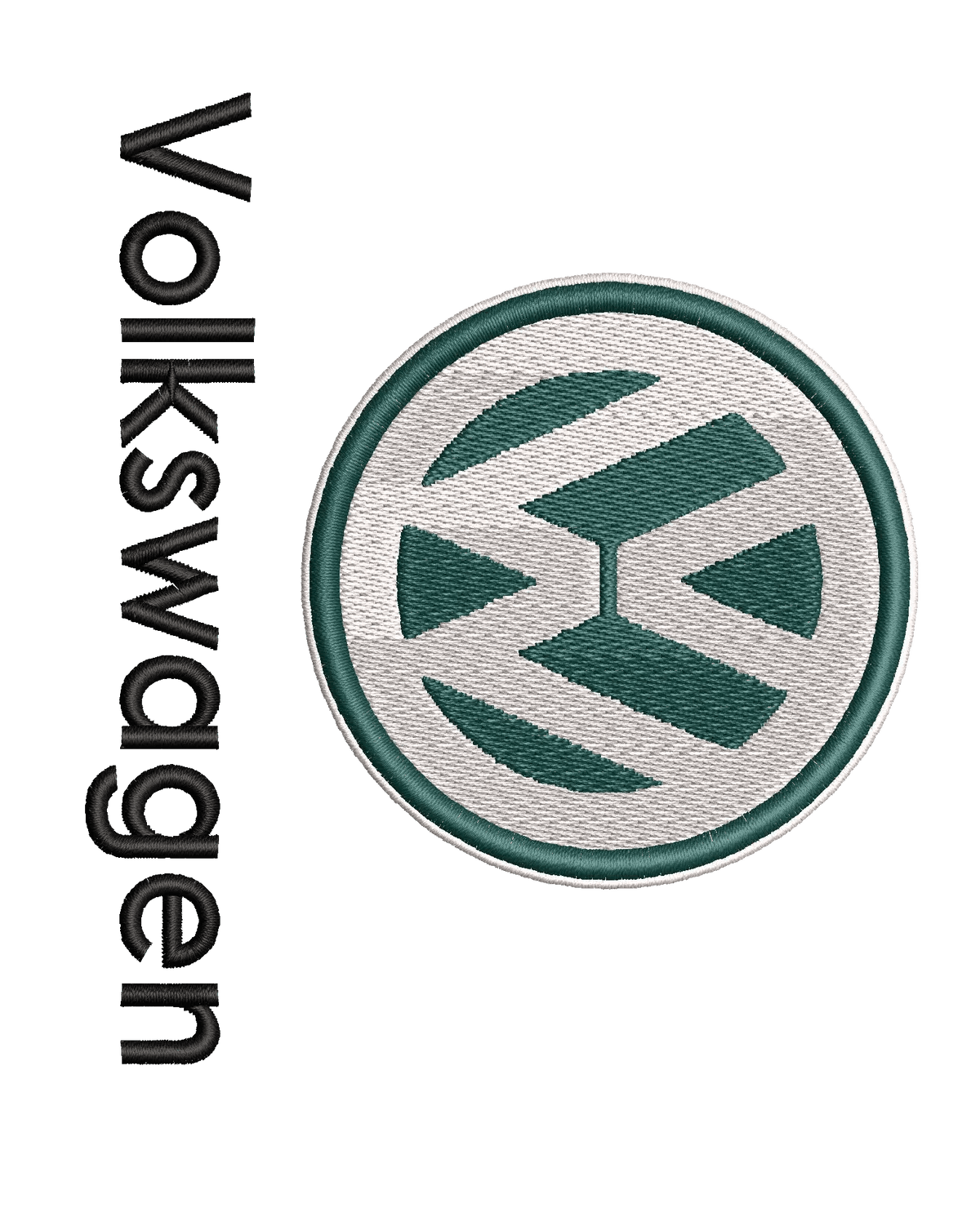 Volkswagen 2 - Embroidery Design - FineryEmbroidery