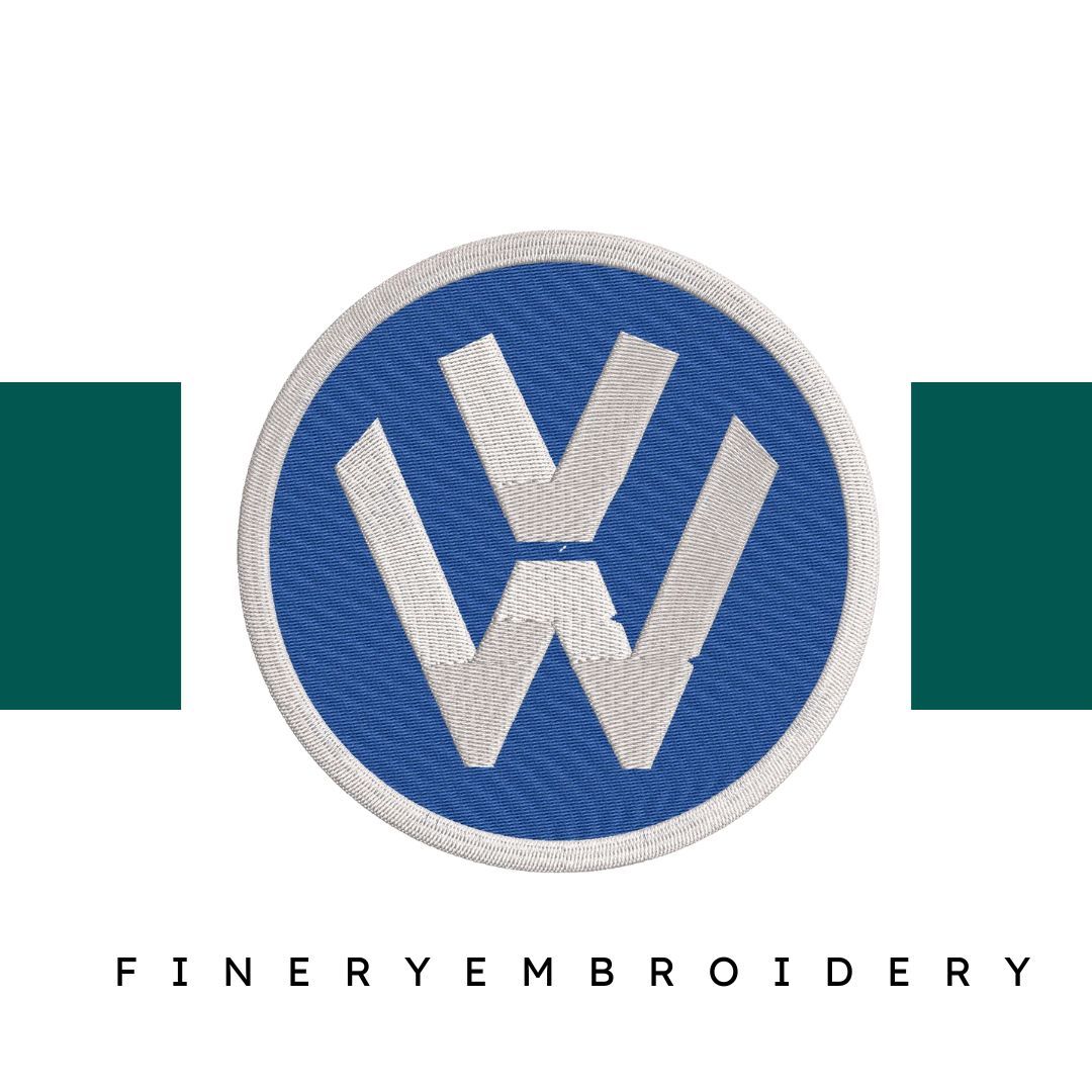 Volkswagen 4 - Embroidery Design - FineryEmbroidery