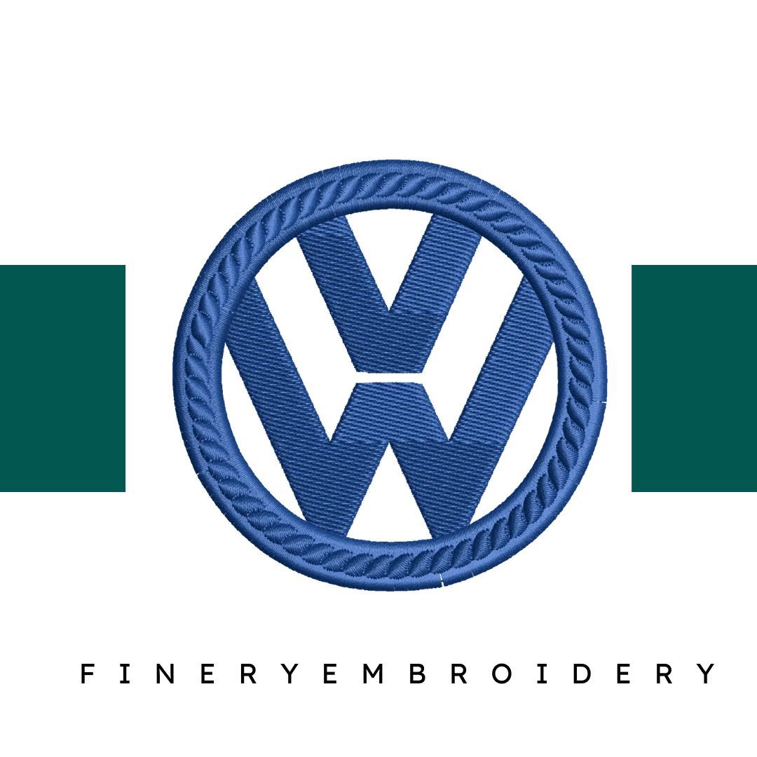 Volkswagen 8 - Embroidery Design - FineryEmbroidery