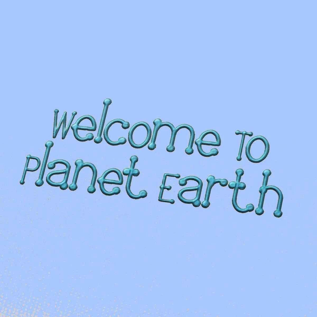 Welcome to Planet Earth Embroidery alphabet Font Set