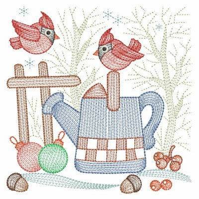 Whimsical Christmas Gnome Embroidery Collection – Festive Designs in 3 Sizes - FineryEmbroidery