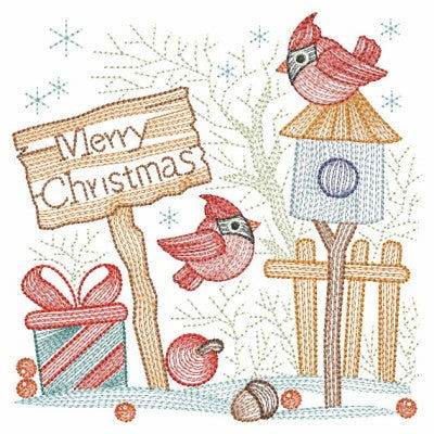 Whimsical Christmas Gnome Embroidery Collection – Festive Designs in 3 Sizes - FineryEmbroidery