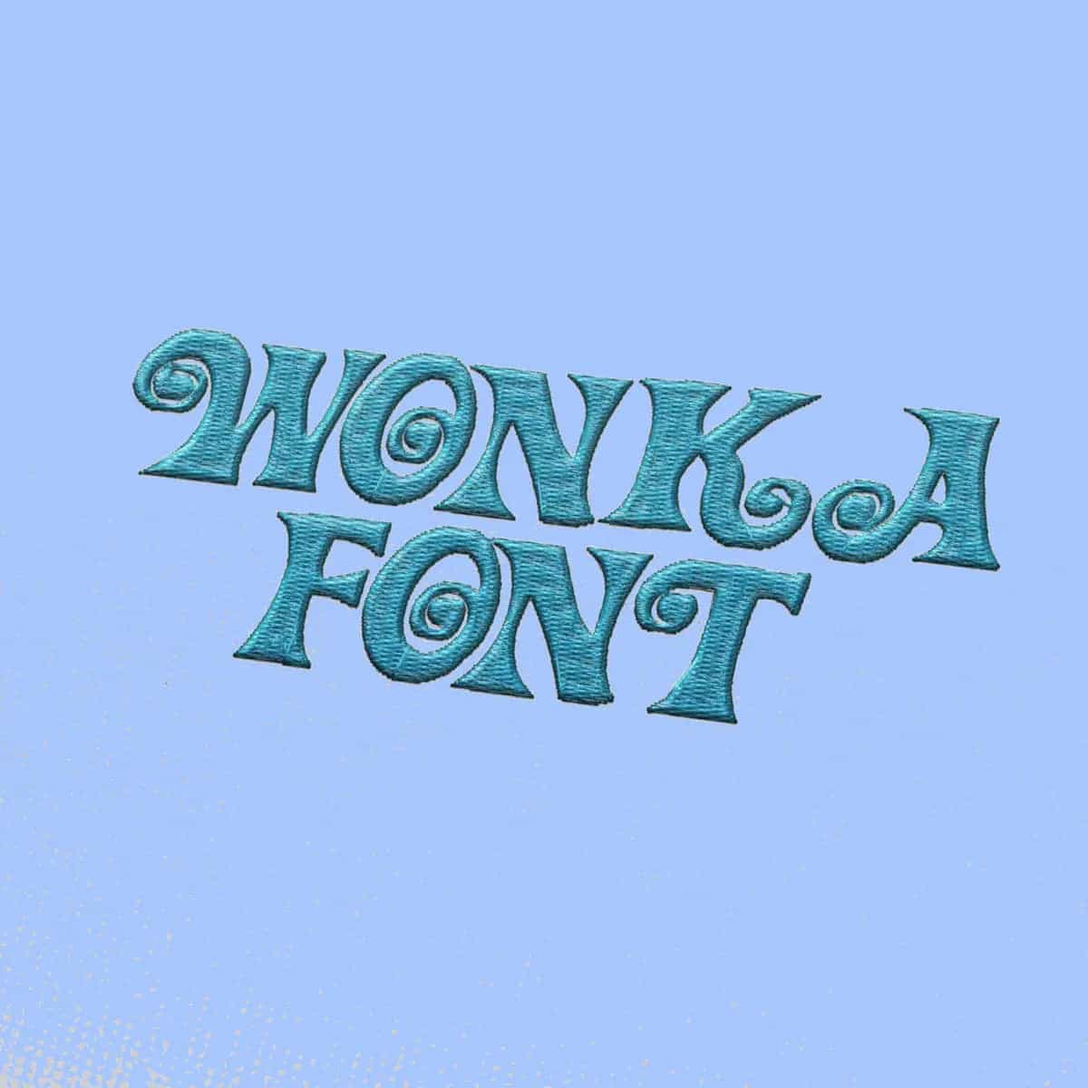 Wonka Embroidery alphabet Font Set FineryEmbroidery