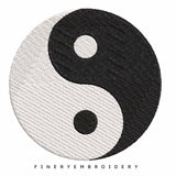 Yin Yang - Embroidery Design - FineryEmbroidery