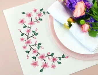 Botanical Grace Embroidery Design